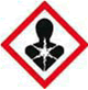 GHS pictogram for swerious health hazard